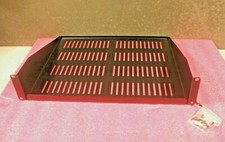 Quest ES0219-0215  19  Single-Sided Vented Shelf 2 RMS, 15  Depth, Black