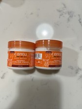2 Pack  Cantu Shea Butter Coconut Curling Cream 2 oz each