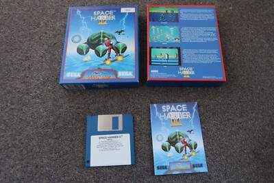 Space Harrier II von Grandslam ~ originalverpacktes Amiga-Spiel sehr guter Zustand