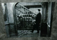 (M1) photo dédicace autographe autograph carel struycken adams family max lurch