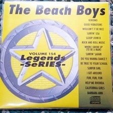 LEGENDS KARAOKE CDG THE BEACH BOYS 154 OLDIES PARTY 16 SONGS CD G KOKOMO