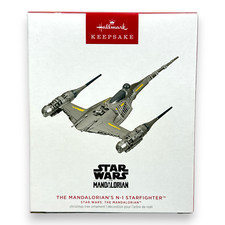 Hallmark Keepsake Star Wars Mandalorian N-1 Starfighter Christmas Tree Ornament