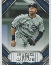 2020 Topps Update 20 Years of the Captain #10 Derek Jeter N.Y. YANKEES Insert 24