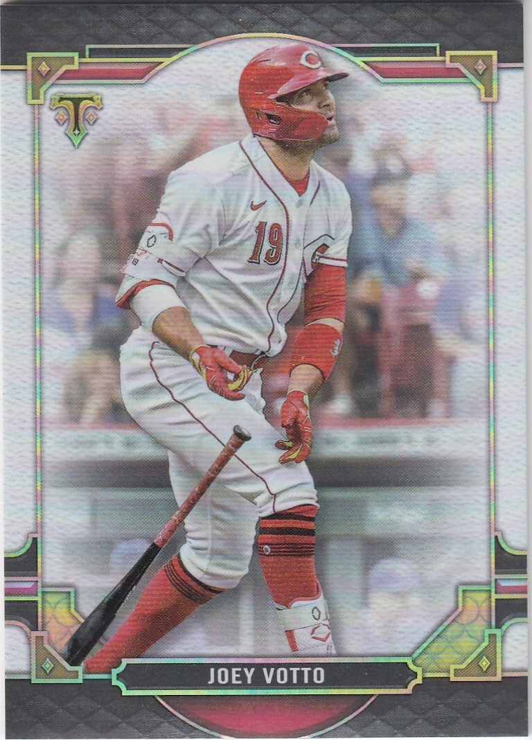 JOEY VOTTO TOPPS TRIPLE THREADS BASE CINCINNATI REDS #98