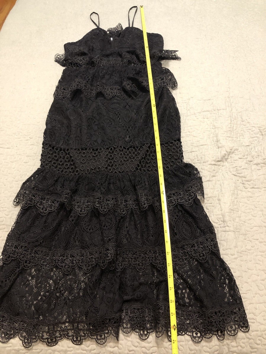 Kendall + Kylie Black Mixed-Lace Dress M NWT $298 | eBay Kendall + Kylie Black Mixed-Lace Dress M NWT $298 | eBay