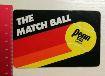 Aufkleber/Sticker: Penn DTB official - The Match Ball (110316195)