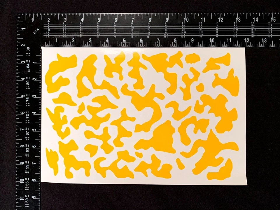 New! Pro Pack (8) Sheets Multicam 8" x 12"–High Heat Vinyl Stencil–Cerakote etc. - Image 2 of 4