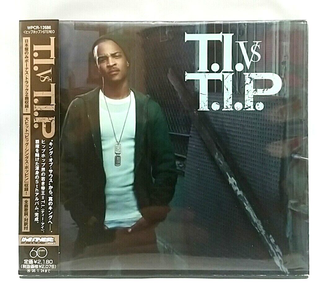 CD) T.I. – T.I. Vs T.I.P. , Album, WPCR-12686, 2 Bonus Track, Obi