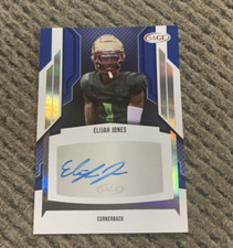 2024 Sage High Series Elijah Jones (Silver) RC Auto Autograph ARI Cardinals BC