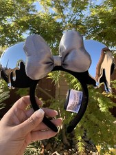 D23 Expo 2022 Disney 100 Platinum Minnie Mouse Ear Headband  display picture 2