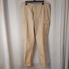 Propper Tactical Pants, Large Regular, Cargo, Tan, Military Tactical Trousers