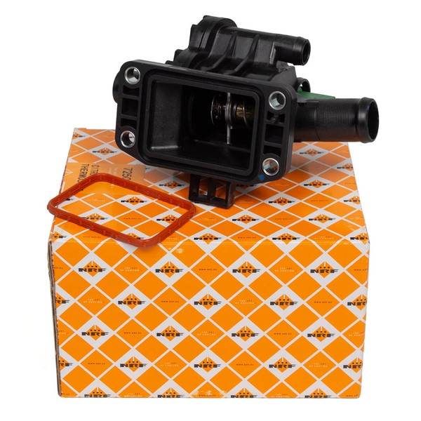 NRF 725039 Thermostat + GehäUse FüR Ford Peugeot Citroen Mini Volvo Mazda 1.6D-image