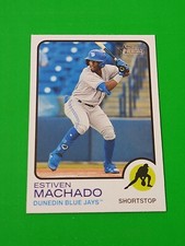 Estiven Machado 2022 Topps Heritage Minor League  #34 , Dunedin Blue Jays