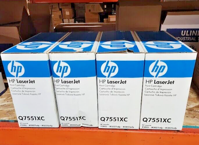 HP 51X Black High Yield Toner Cartridge 4-Pack-image
