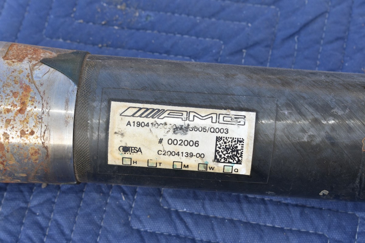 15-18 MERCEDES AMG GT R190 C190 PROPELLER DRIVE SHAFT CARBON FIBER