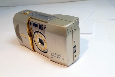 Nikon Lite Touch Zoom 120 ED AF Film Camera - Untested AS IS as