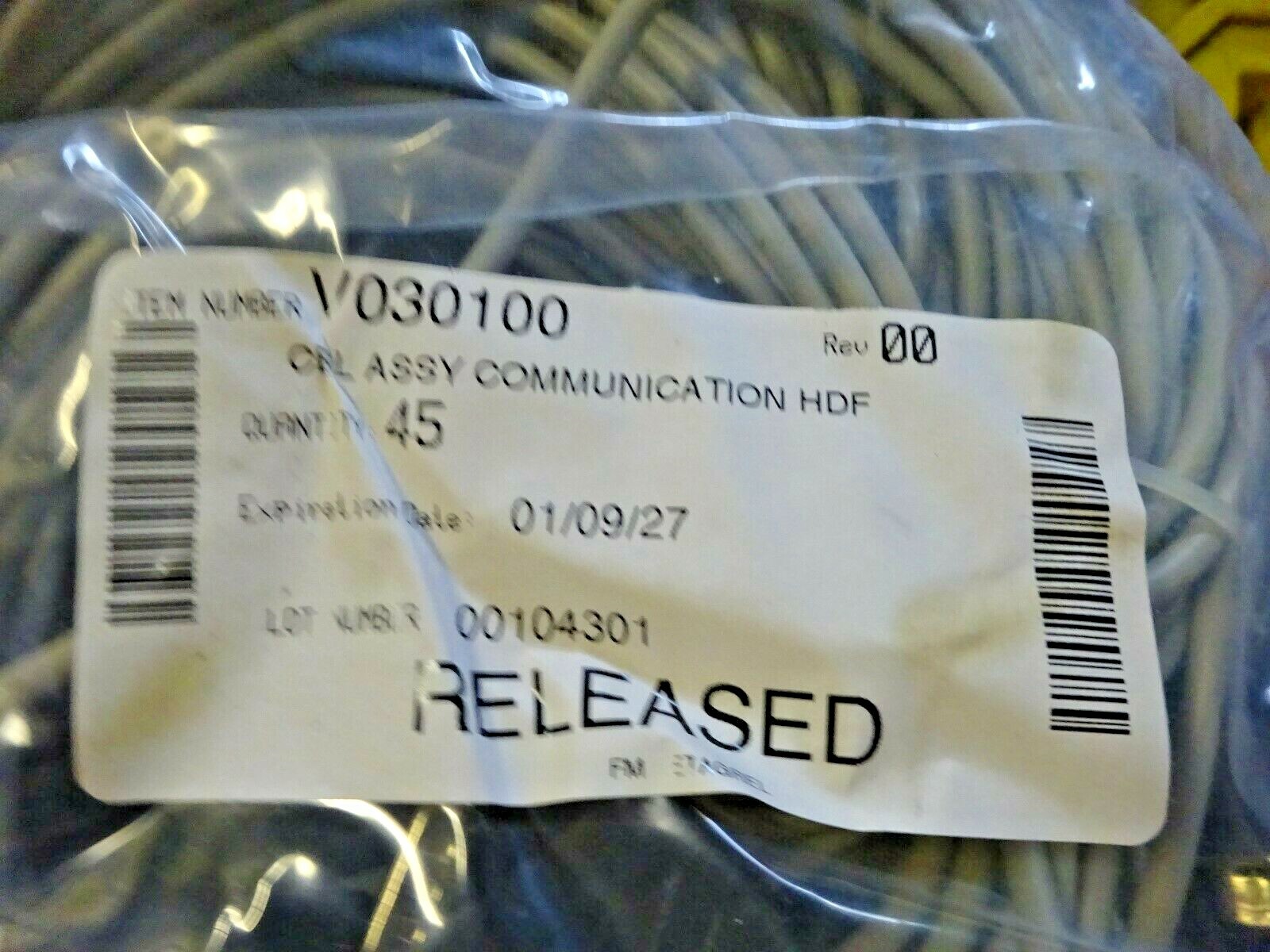 QTY 45 CEL ASSY COMMUNICATION HDF CABLE V030100 | eBay