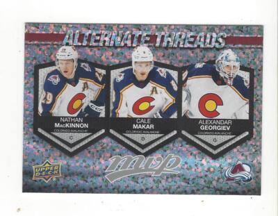 2023-24 Upper Deck MVP Hockey Alternate Threads Insert Singles - You Choose