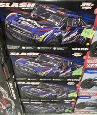 Traxxas 58334-4-Red - Slash BL-2s HD 1/10 2WD Short Course Truck RTR, Red Rare