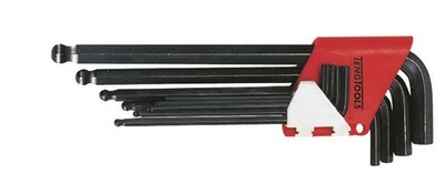 Teng Tools Satz mit 9 Kugelkopf-Sechskantschlüsseln 1,5-10,0
