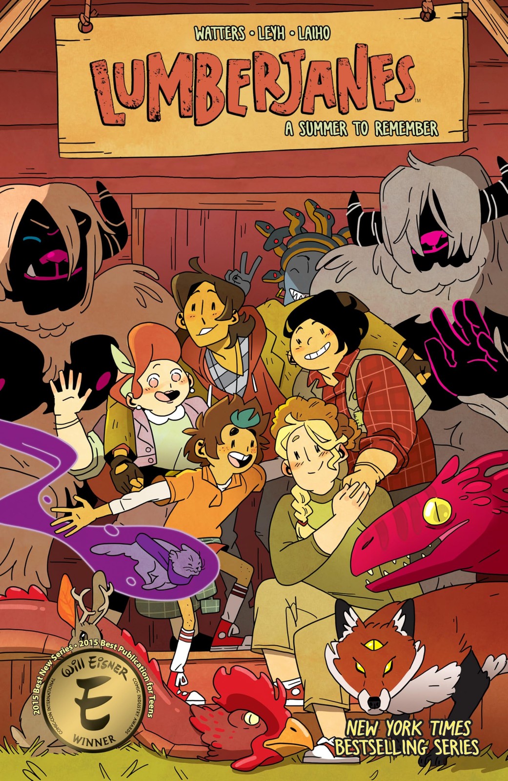 Lumberjanes Vol. 19: A Summer to Remember: Volume 19. Leyh, 9781684156993 New>| - Image 7