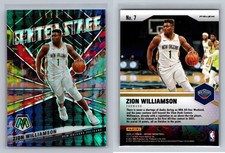 2020-21 Panini Mosaic #7 Zion Williamson Center Stage
