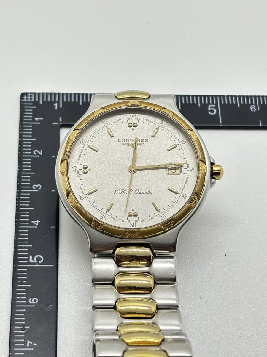 Near MINT] Longines Conquest V.H.P. L1.613.3 Quartz Men's Watch