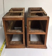 Wheeler &  Wilson Treadle 1881 Sewing Machine Cabinet Drawer Frames