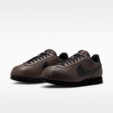 NIKE Cortez Leather DM4044-005 Ironstone Baroque Brown Black