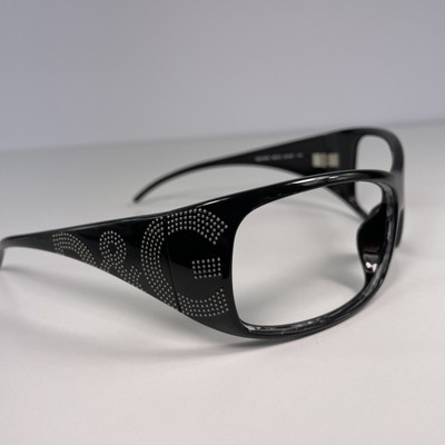 Dolce & Gabbana Fashion Designer Black Wrap Sunglasses 8009 66-15