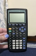 Texas Instruments TI-83 Plus Black Graphing Calculator Tested Working W/ Cover