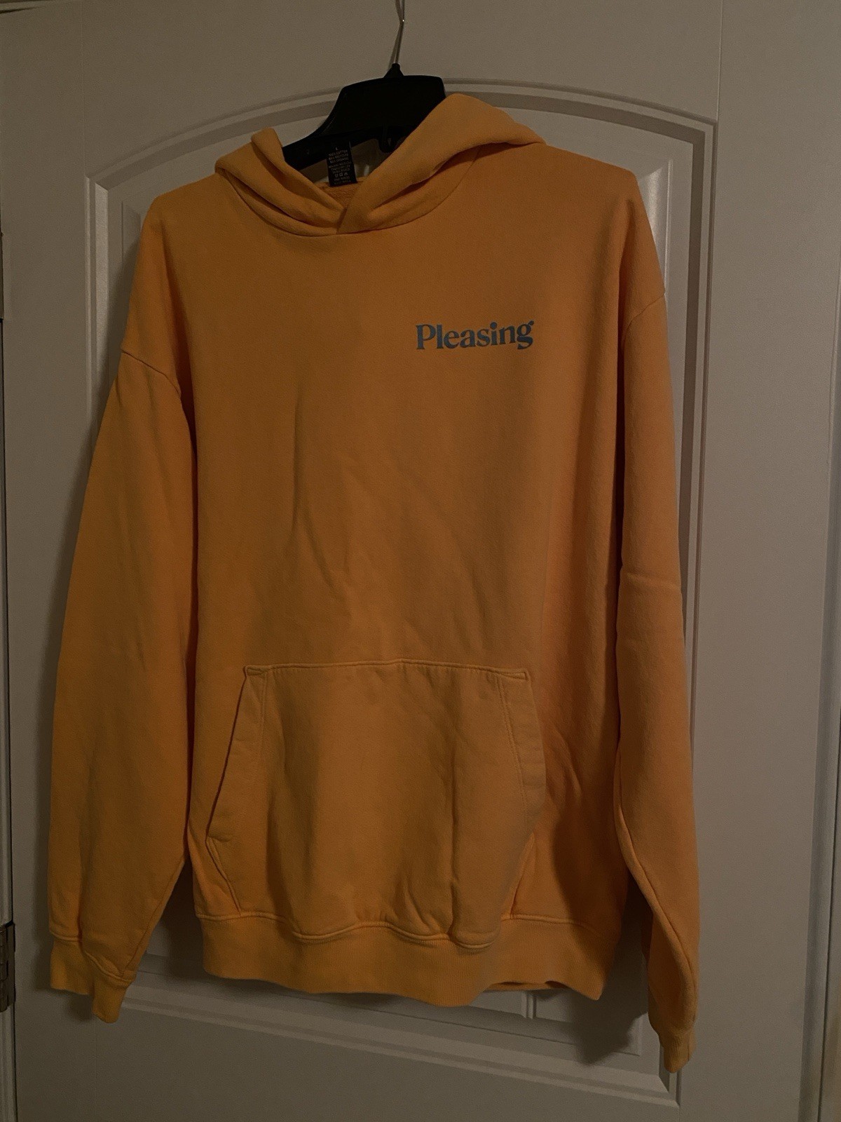 The Pleasing Hoodie, Orange, Pleasing, via eBay