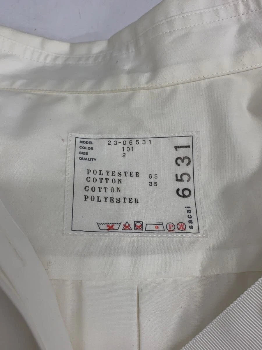 abito sacai bianco 2