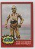 1977 Topps Star Wars C-3PO The Incredible See-Threepio! #71 
