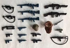 100% Original Vintage Star Wars Weapons Lot Accessories, Lot For Action Figures