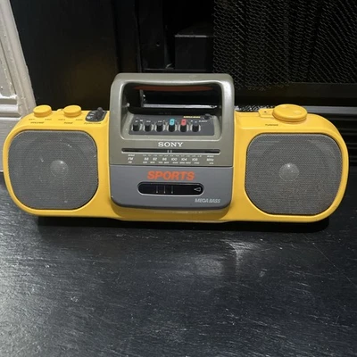 Sony Yellow Portable Stereos & Boomboxes for sale | eBay