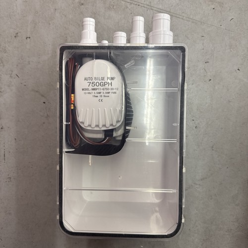 NiceDD 12V 750GPH Marine Boat Shower Sump Pump System Portable Shower