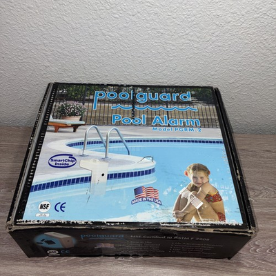 #ad #ad PoolGuard Pool Alarm Model PGRM 2 Open Box $119.99