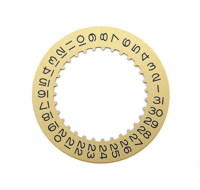 Genuine Rolex 3135 3155 3175 3185 Caliber 16100 Champagne Beige Date Disc Wheel