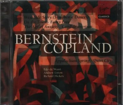 2xCD de Waart , Litton , Hickox Bernstein - Copland virgin classic