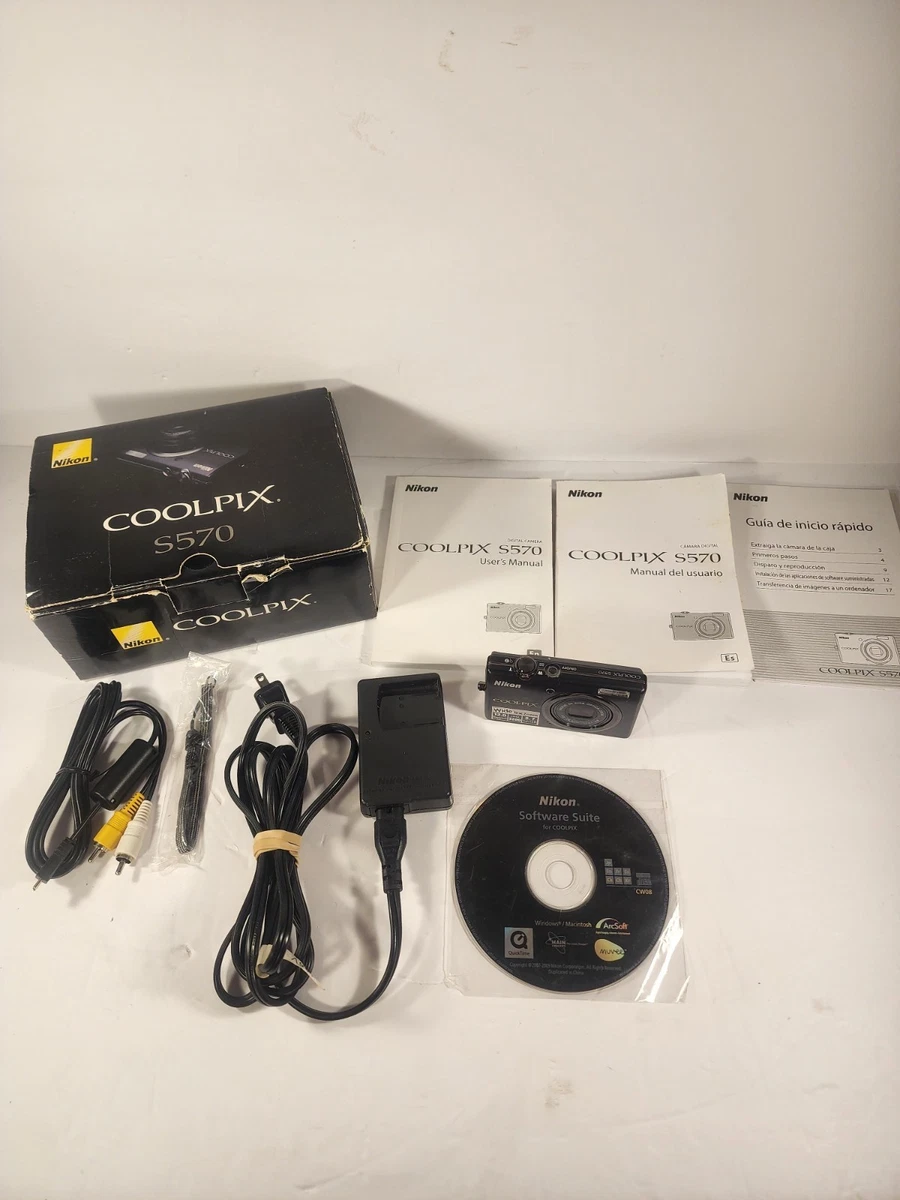 Nikon Coolpix S570 Digital Cameras for Sale | Shop New & Used