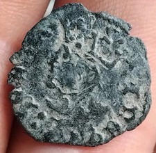 Spain Juan ll Castle And Face Portrait Mistruck  Rare