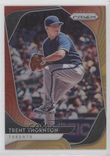2020 Panini Prizm Tier II Hot Box Red Orange Prizm Trent Thornton #135 0w8
