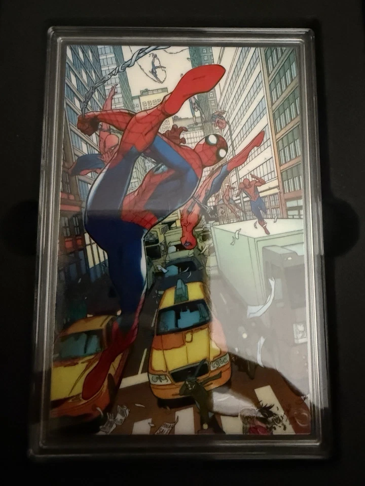 Caja ciega de aluminio Agoro Spider-Man 5G nivel 2 #768/1000 Foto 3 de 4