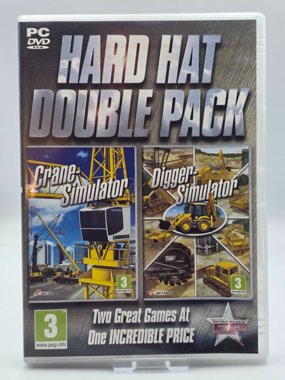 CRANE SIMULATOR + DIGGER SIMULATOR (UK PC) (Clean Disc)'