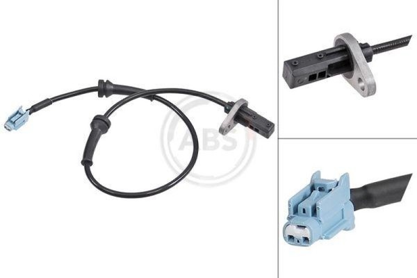 A.B.S. Sensor Raddrehzahl ABS Sensor Hinten 31949-image