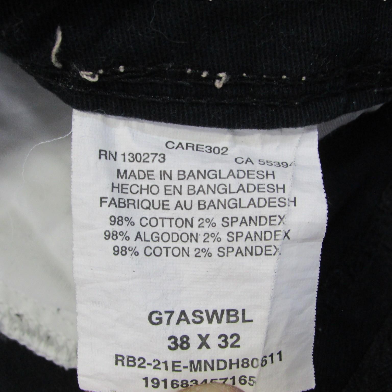 Wrangler Mens Carpenter Work Pant Relaxed Straight Stretch W38/L32 SKU Y13636 thumbnail 8