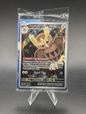 Noctowl Black Star Promo Sealed SVP141 SV: Stellar Crown Pokemon TCG