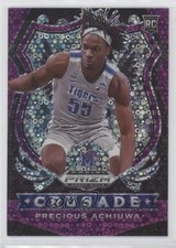 2020 Prizm Draft Picks Crusade Fast Break Purple 42/49 Precious Achiuwa #88 3wu