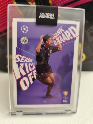 Topps Total Football 25/26 Frank Rijkaard Season Kick Off /25 Purple Ajax Legend